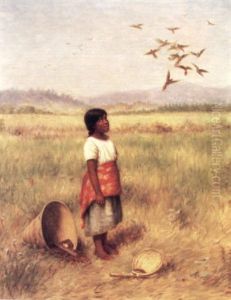 Harvesters (mary Angel) by Grace Carpenter Hudson
