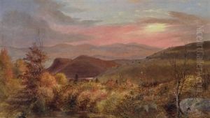 Autumn Sunset by John Bradley Hudson