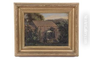 Waterwheel, Old Maine Mill by John Bradley Hudson