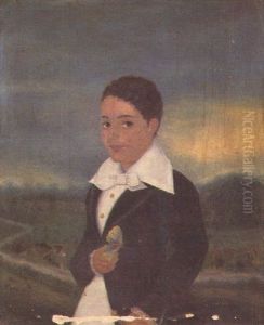 Creole Boy With Butterfly