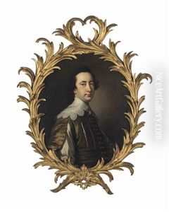 Portrait Of A Gentleman, Half-length, In A Lace Collar Portrait Of A Gentleman, Half-length, In A Lace Collar