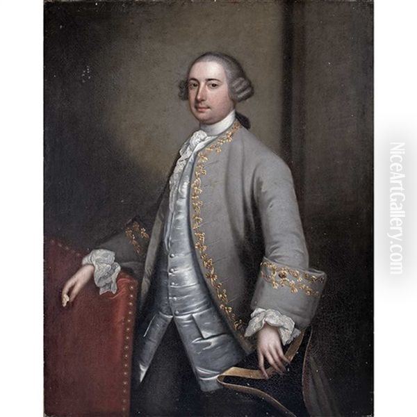 Portrait Of A Gentleman In Gray - view 1