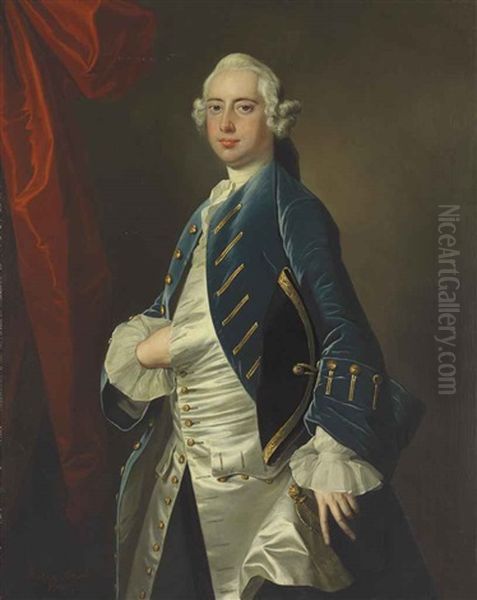 Portrait Of A Gentleman, Three-quarter-length - view 1