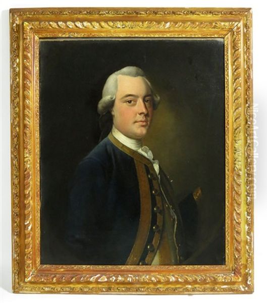 Portrait Of A Naval Officer, Traditionally Identified As Sir George Pocock (1706-1792) - view 1