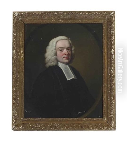 Portrait Of A Cleric, Bust-length, In Robes - view 1