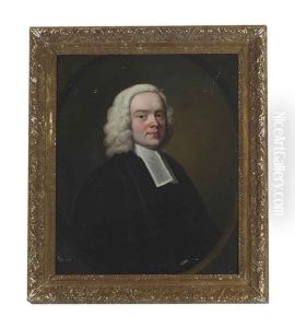 Portrait Of A Cleric, Bust-length, In Robes