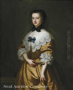 Portrait Of Elizabeth, Viscountess Hinchingbrooke, Nee Elizabeth Popham