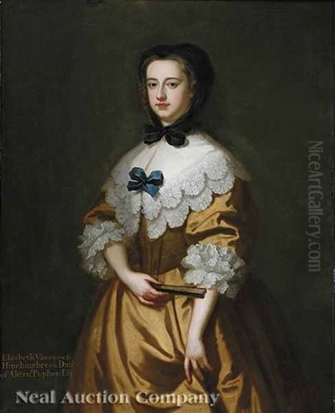 Portrait Of Elizabeth, Viscountess Hinchingbrooke - view 1