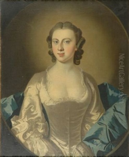 Portrait Of An Elegant Woman (+ Portrait Of An Elegant Man; Pair) - view 1