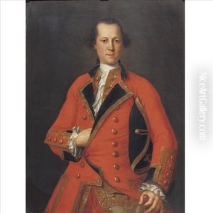 Portrait Of Captain Robert Orme (1725?-1790) by Thomas Hudson