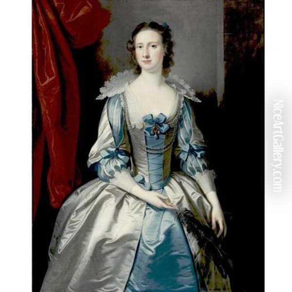 Portrait Of A Lady (mrs. Fryer?) - view 1