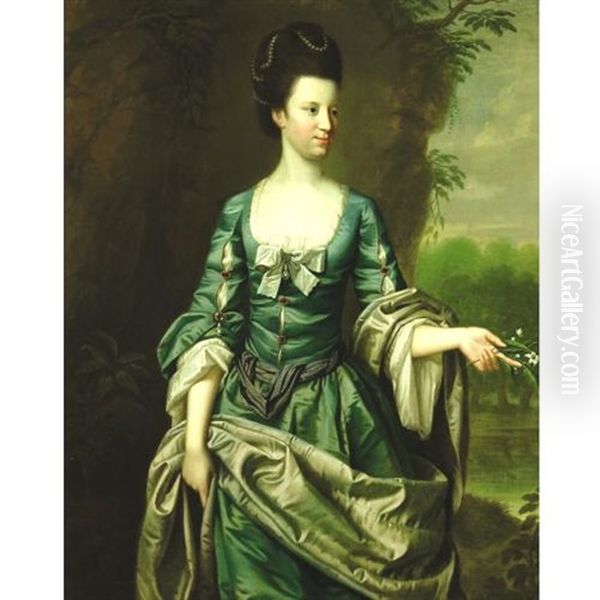 Portrait Of A Lady (lady Dashwood?) - view 1