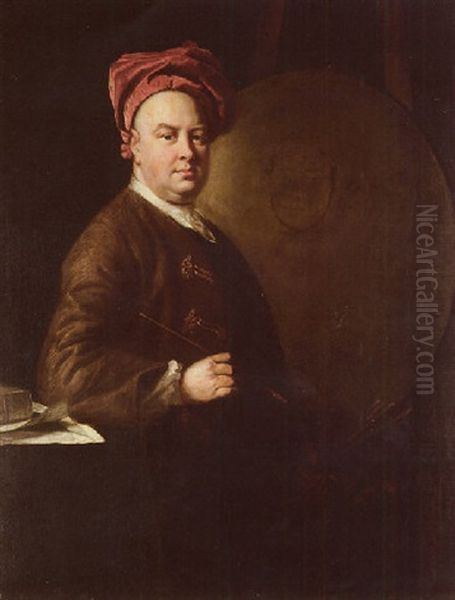 Portrait Of An Artist (joseph Van Aken?) - view 1