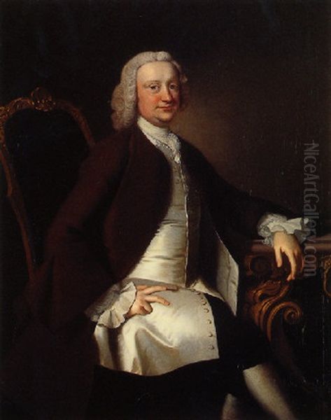 Portrait Of The Reverend Rhodes - view 1