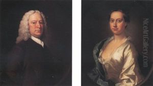 Portrait Of Stephen Terry Of Dummer by Thomas Hudson