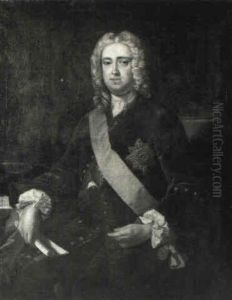 Portrait Of Sir Charles Hanbury Williams by Thomas Hudson