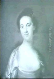 Portrait Of A Young Lady by Thomas Hudson