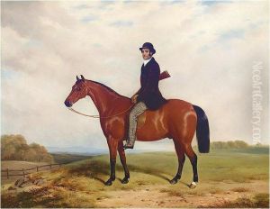 Portrait Of Sir Charles Booth On Horse Back