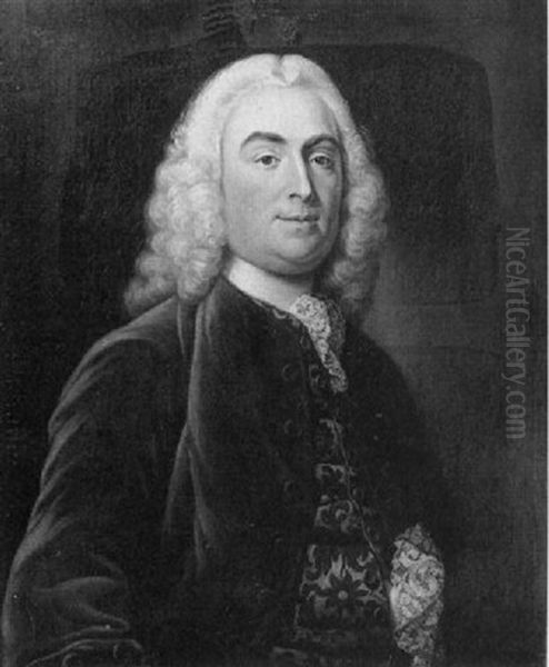 Portrait Of Bernard Gates (1685-1773) - view 1