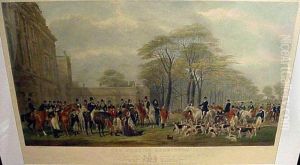 The Meet At Badminton by Henry Barraud