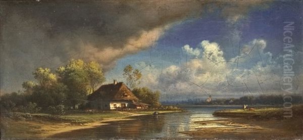 A Farm By The River - view 1