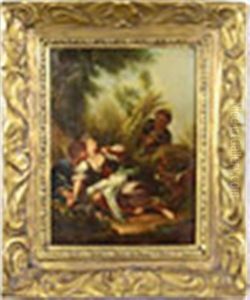 Lovers by Jean Baptiste Huet