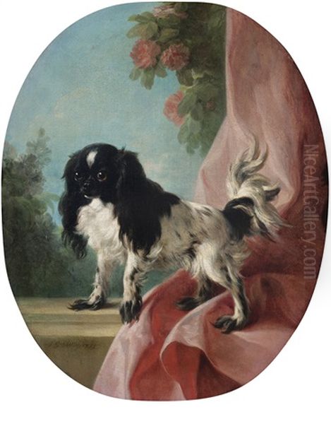 Portrait D"un Cavalier King Charles - view 1