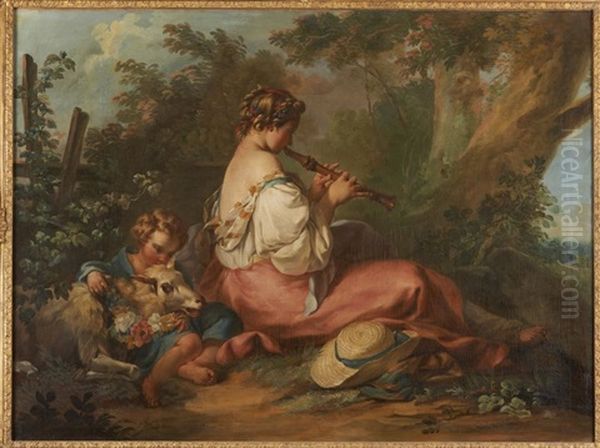 Bergere A La Flute - view 1