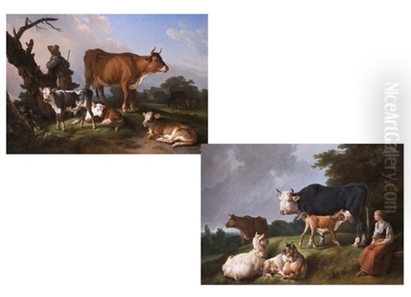 Hirte Und Hirtin (pair) - view 1