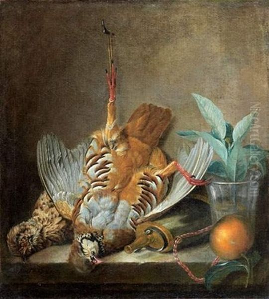 Nature Morte Aux Perdrix Et A L'orange - view 1