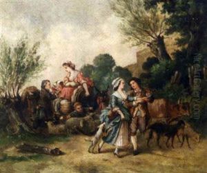 Repos D'une Famille De Berger