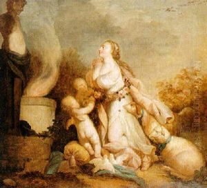 A Maiden Adoring Herm Of Hymen