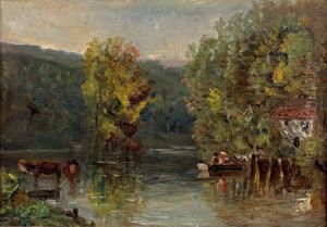 Vaches A La Riviere Vaches A La Riviere