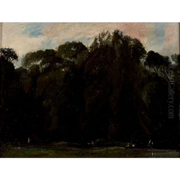 L'allee Des Ornes Au Parc De Saint-cloud - view 1