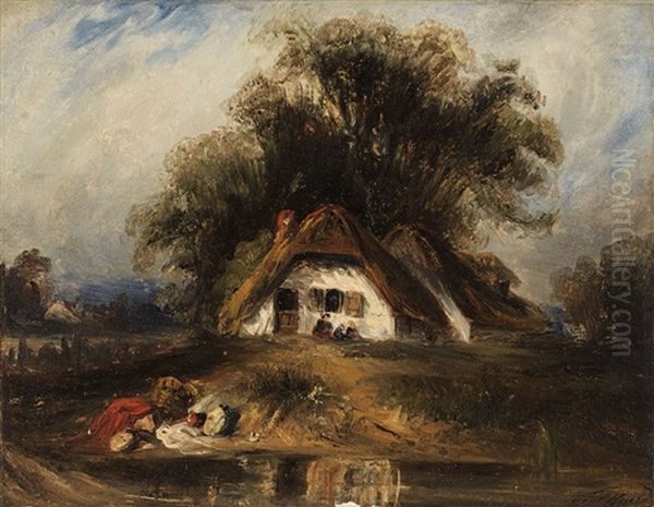 Landscape With Farmhouse - view 1
