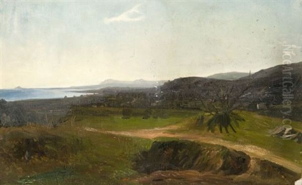 Etude De Paysage En Bord De Mer (study) - view 1