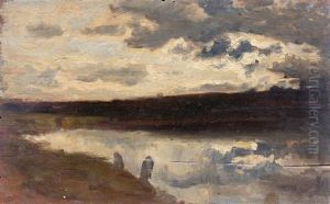 Le Soleil Couchant Seine Port (first Sketch) Le Soleil Couchant Seine Port (first Sketch)