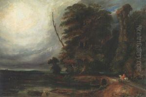 L'orage A La Fin Du Hour Ou Le Cavalier