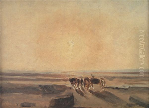 Soleil Couchant, Trouville - view 1