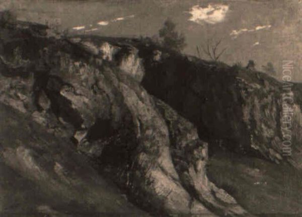 Etude De Rochers, Carabasco (region De Nice) - view 1