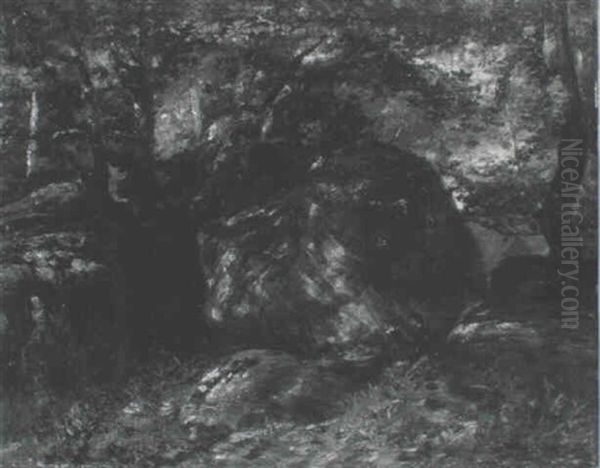 Im Wald Von Fontainebleau - view 1