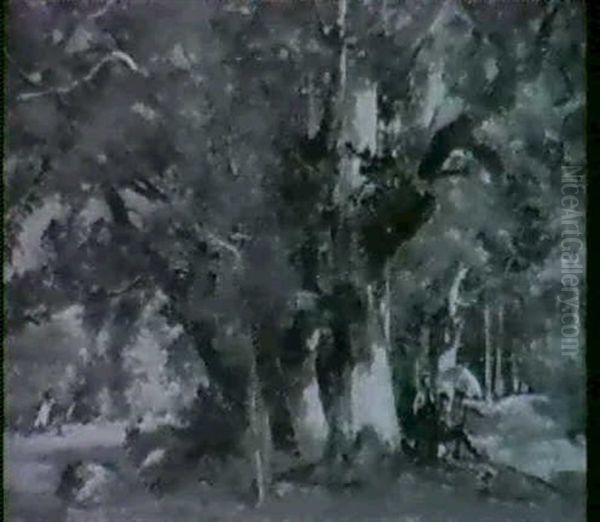 Le Peintre En Foret - view 1