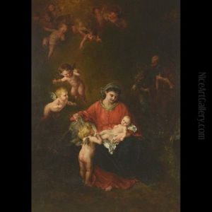 Madonna And Child With Putti Madonna And Child With Putti