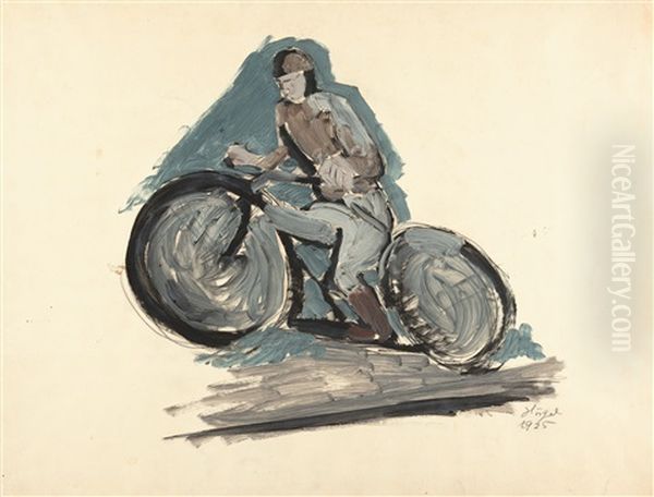 Motorcyclist - view 1
