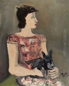 Portrait D"une Jeune Fille (bildnis Eines Jungen Madchens) by Helmut vom (Kolle) Huegel
