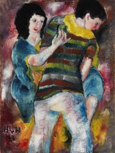 Couple Dansant by Helmut vom (Kolle) Huegel