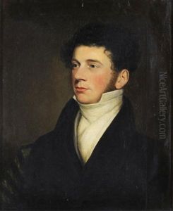 A Head And Shoulders Portrait Of A Young Gentleman Wearing A White Shirt And Black Jacket