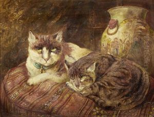 Tortoiseshell Cats by William Huggins