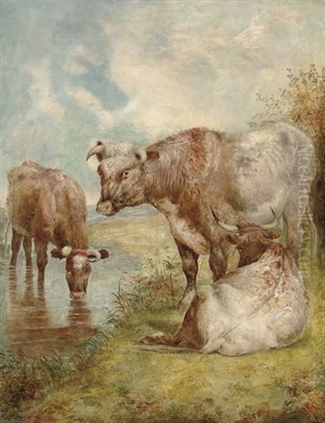 Cattle Watering - view 1