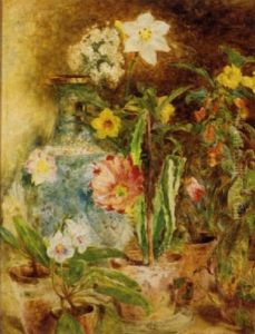 Cactus And Flowers